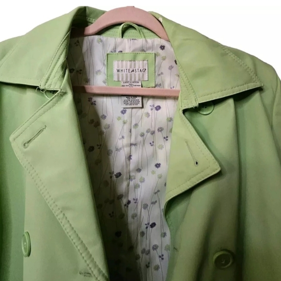 White Stag Womens Mint Lime Green Size M Jacket - Picture 7 of 8